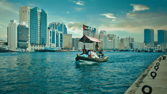 History of Dubai Creek The commercial and tourist sea port in the heart of the Emirate of Dubai