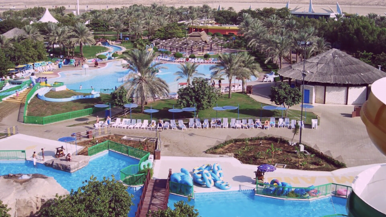 The most important tourist attractions in Umm Al Quwain Dreamland Aqua Park