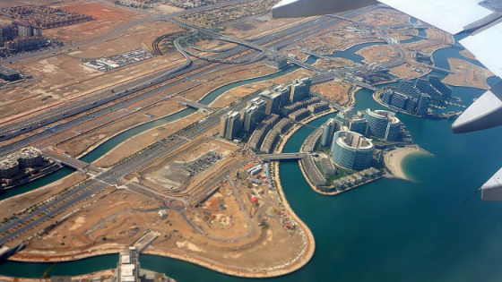 The UAE Coastal Geography in Dubai and Abu Dhabi