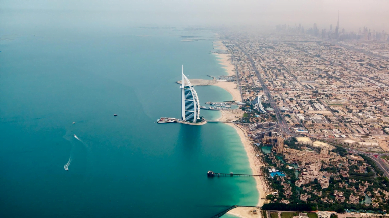 UAE coastal borders
