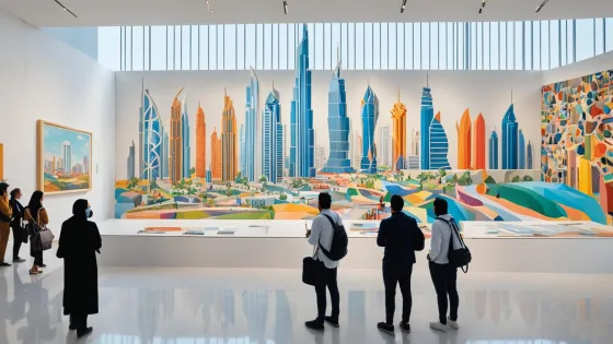 Dubai art galleries tour