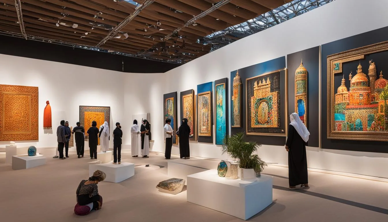UAE Contemporary Art Exhibits