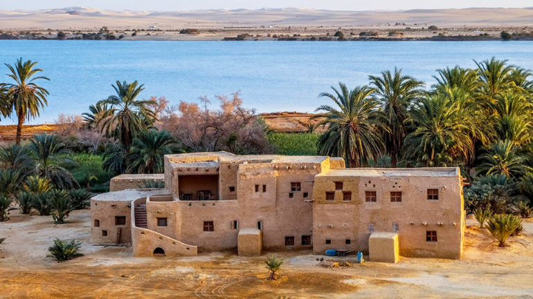 Siwa Oasis in Egypt