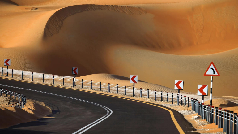UAE Worlds Groundwater Reserve Liwa Desert