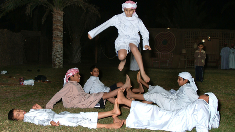 UAE Jumping Game