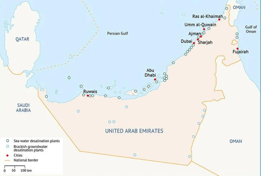 Desalination Plants in the UAE