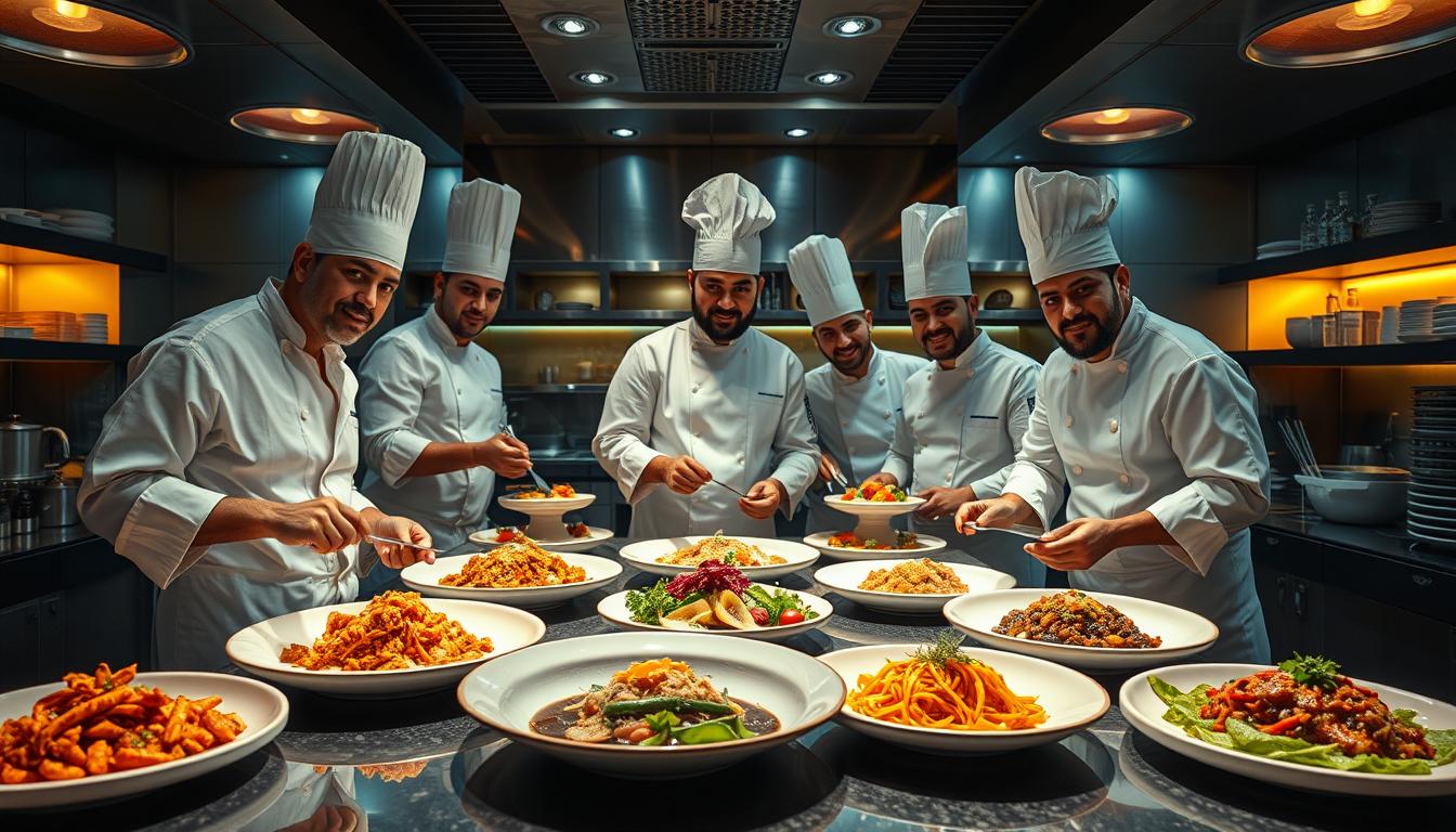 Award-winning chefs in UAE