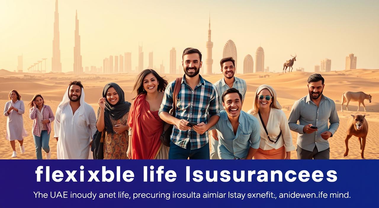 Flexible life insurance benefits UAE