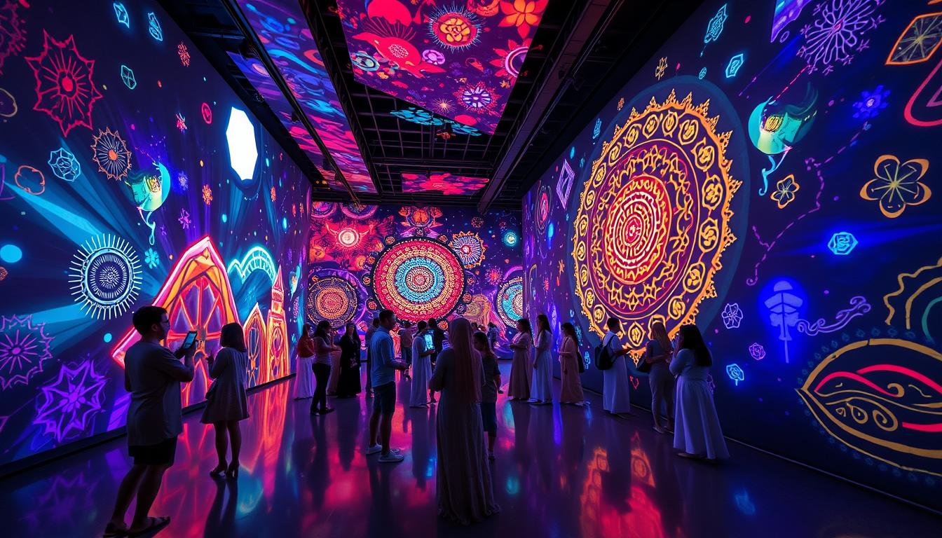 Immersive art experience in UAE