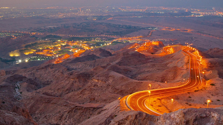 Jebel Hafeet in Al Ain