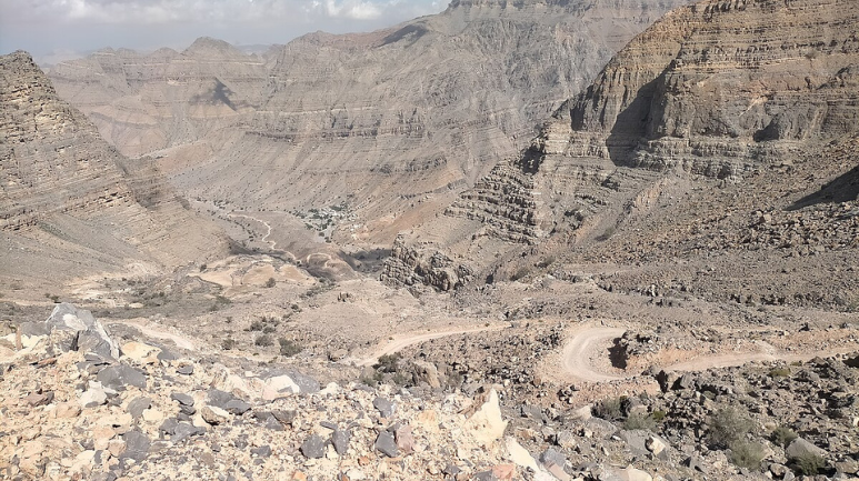 Jebel Qadaah in Northern UAE