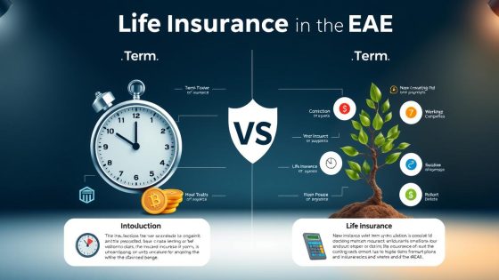 Term vs life insurance UAE