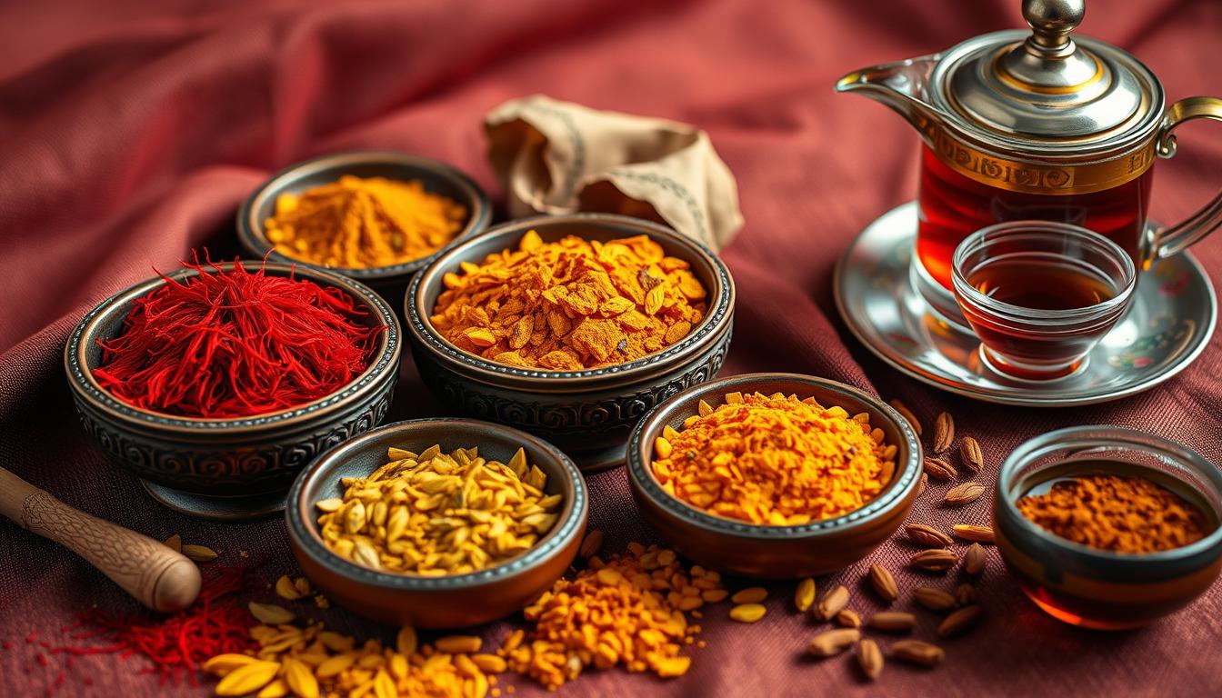 Traditional spices in Emirati cooking