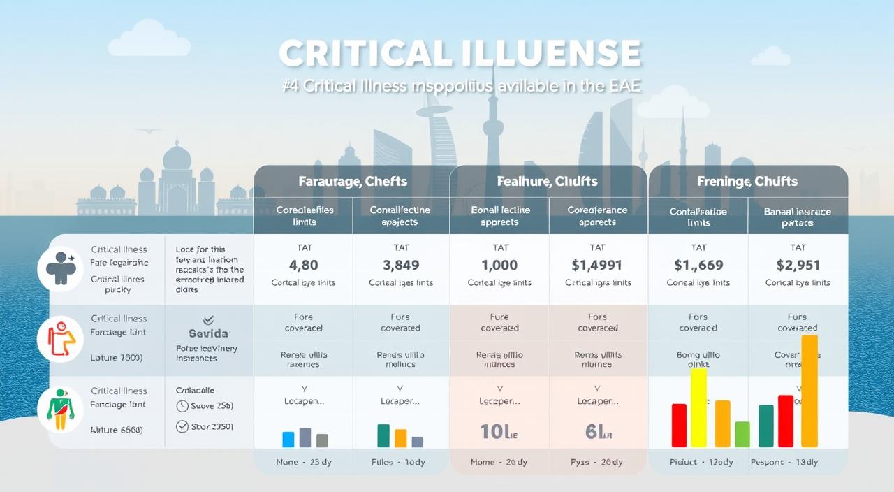 critical illness comparison UAE