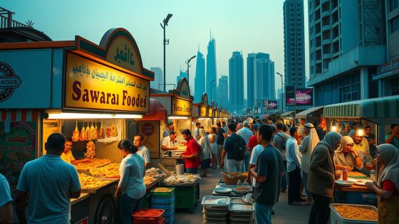 insights into UAE street food trends