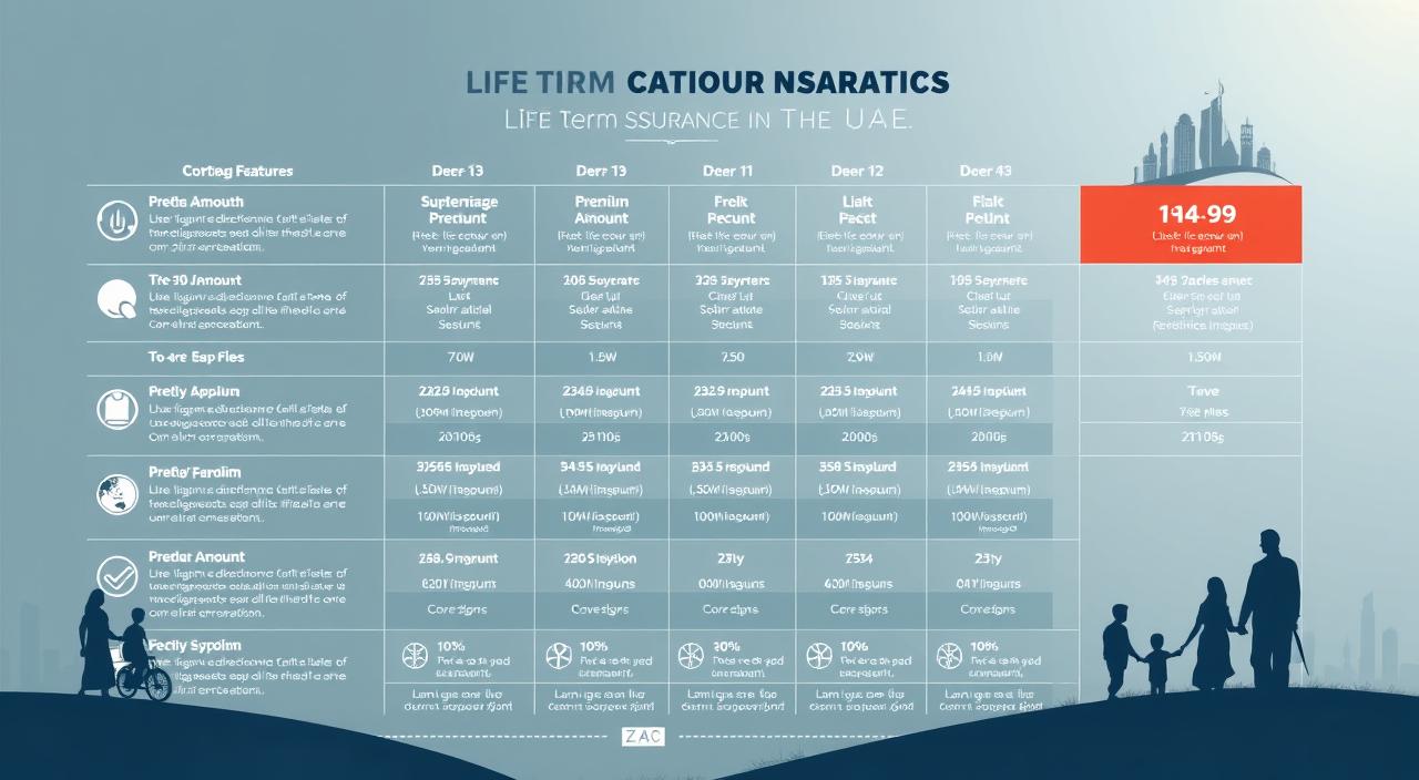 life term insurance comparison UAE