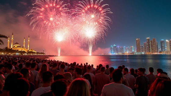 Abu Dhabi New Year 2025 with Spectacular Fireworks and Memorable Celebrations Await!