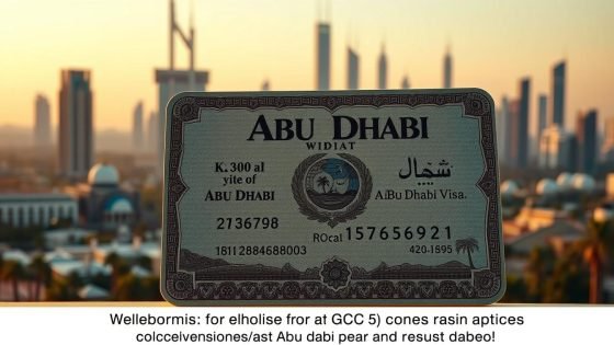 Abu Dhabi Visa for GCC Residents