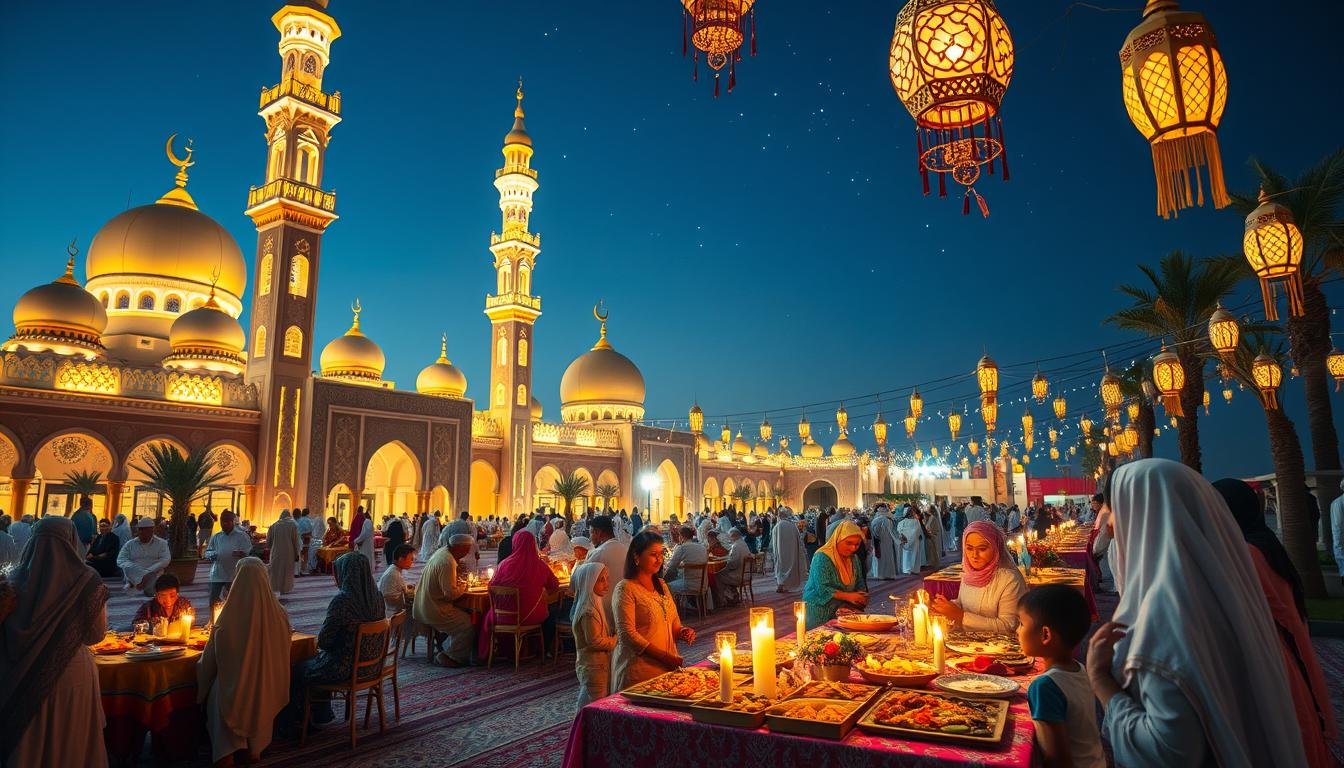 Celebrations during Eid Al Fitr UAE