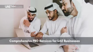 Three Emirati men discussing something on a laptop