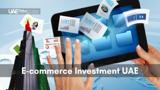 Data and graphs, symbolizing UAE e-commerce investments.