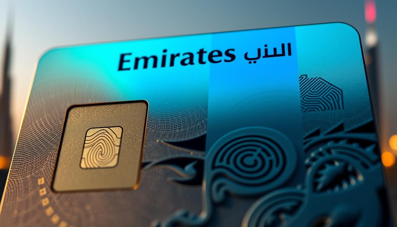 Emirates ID card features