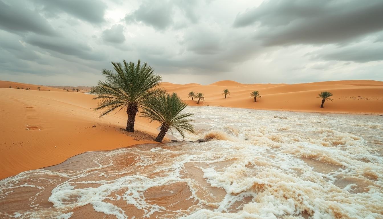 Flash floods in UAE