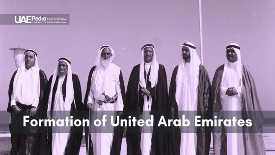 UAE founding leaders gather for a historic photo marking national unity.