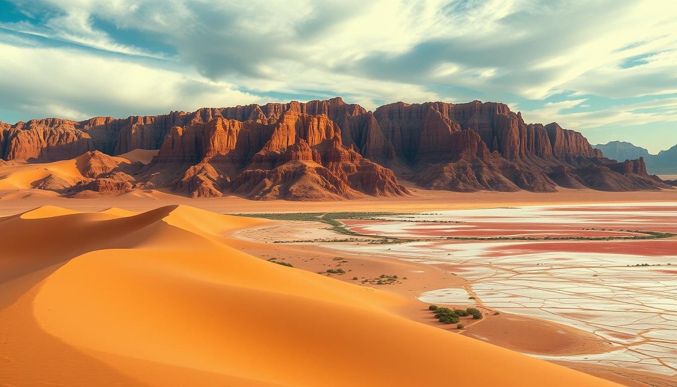 Geological landscapes of United Arab Emirates