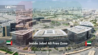 Panoramic view of Jebel Ali Free Zone