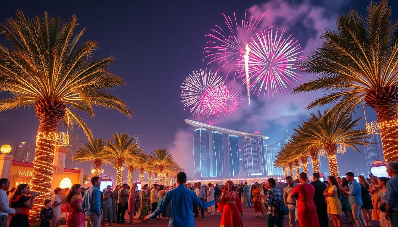 New Year's Day celebrations UAE