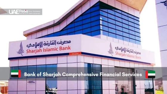 Sharjah Islamic Bank building with signage