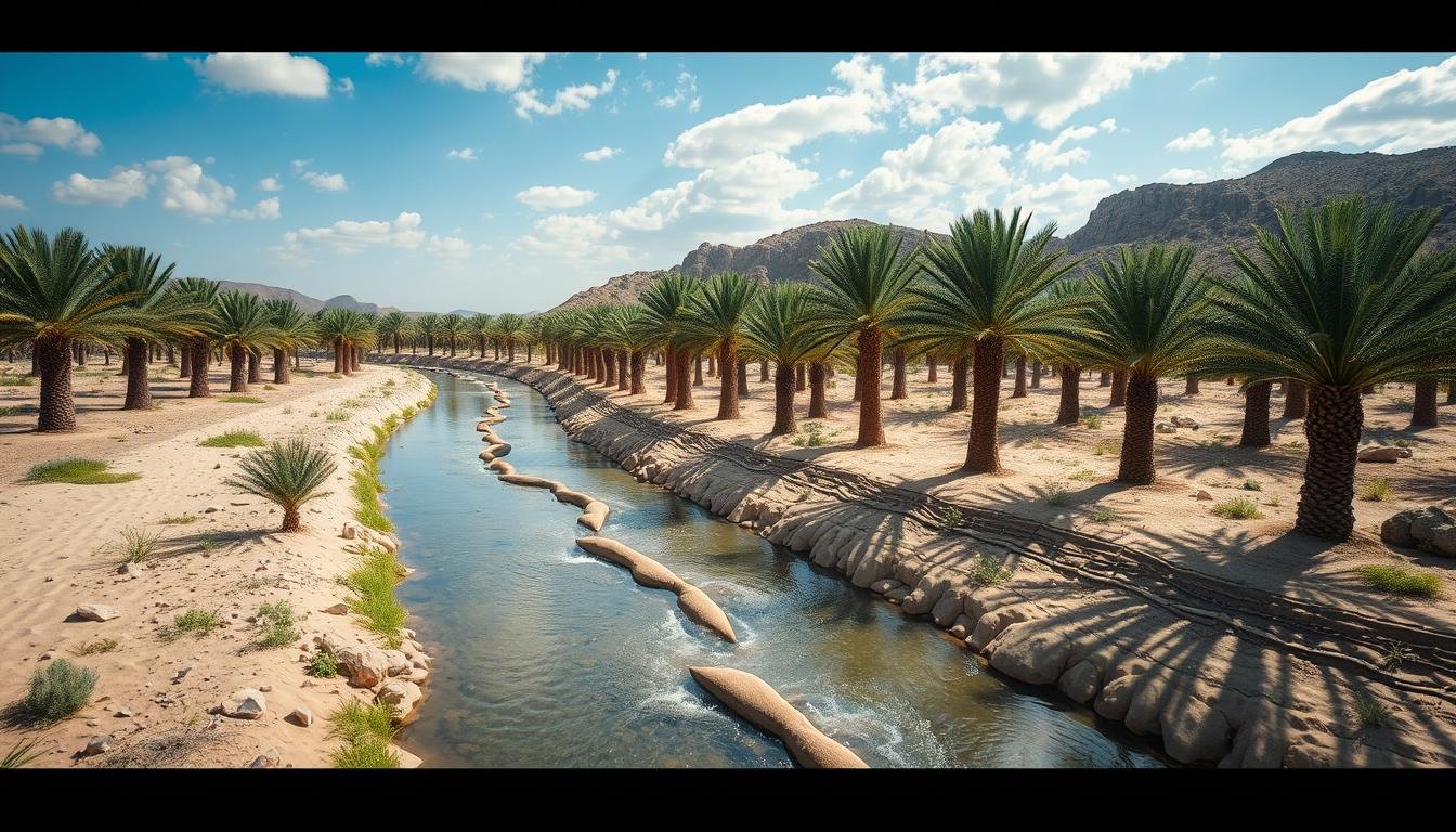 Traditional irrigation methods in UAE agriculture