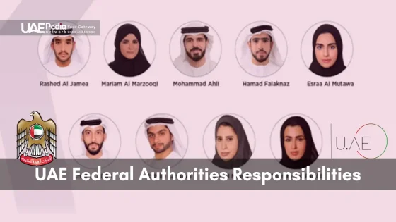 A group of UAE Federal Authorities members, representing leadership roles in governance.