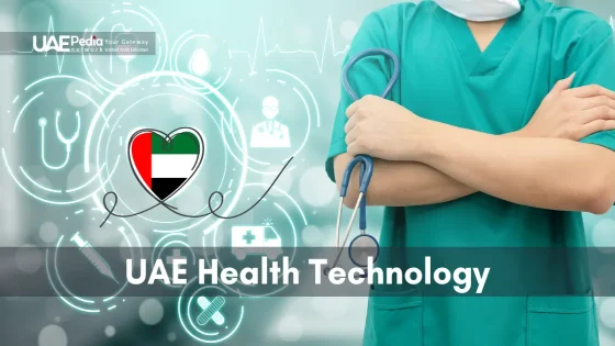 Healthcare professional symbolizing UAE's advancements in health technology.