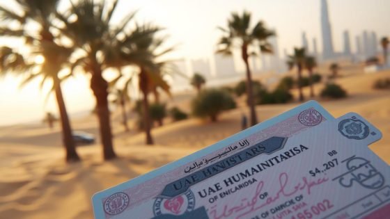 UAE Humanitarian Visa