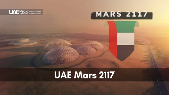 A conceptual design of a Mars colony under the UAE Mars 2117 project.