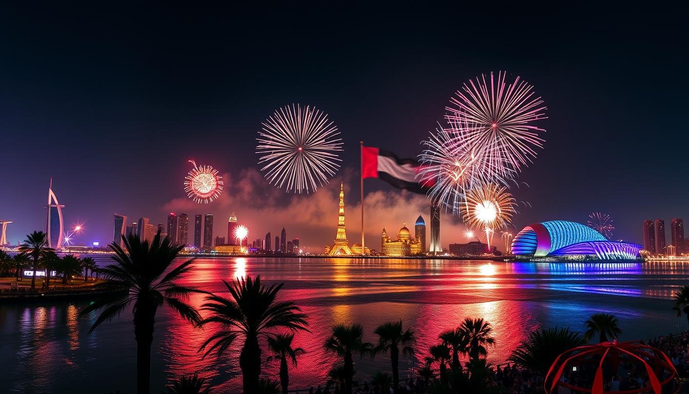 UAE National Day fireworks