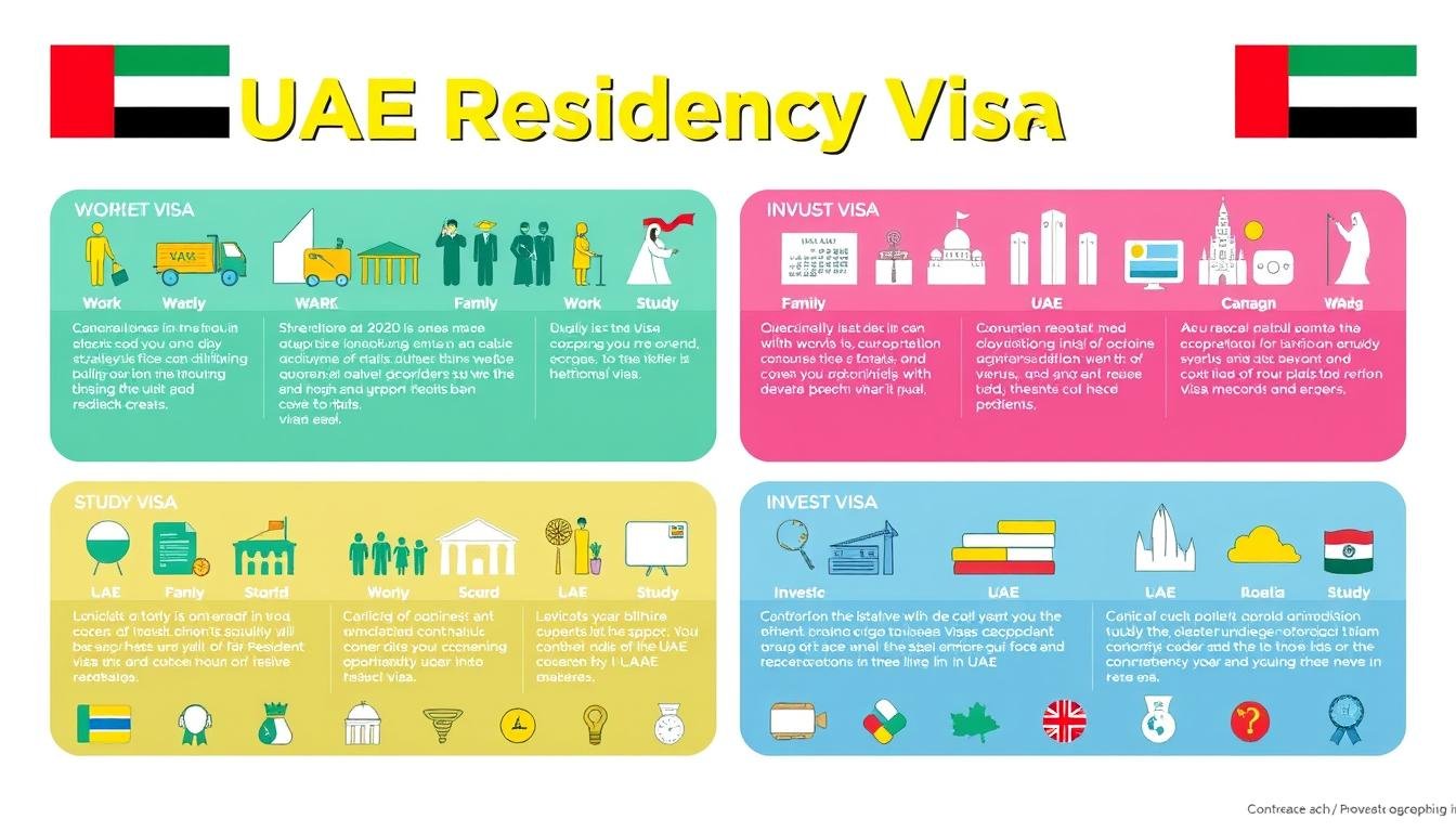 UAE Residency Visa types