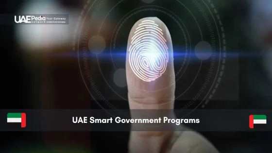 Fingerprint scan representing digital government services