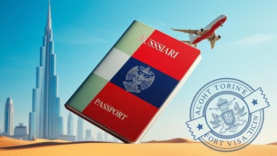 UAE Visa for Russians