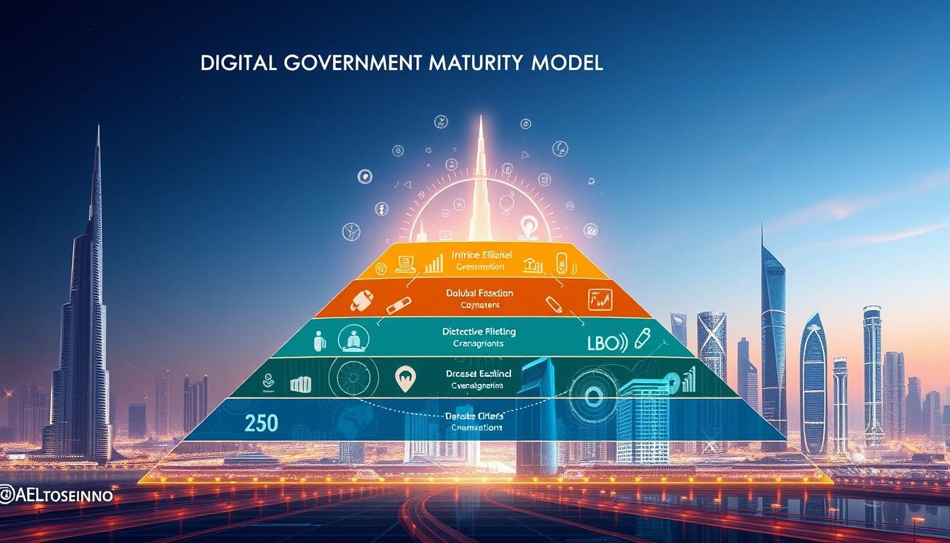 UAE digital government maturity model