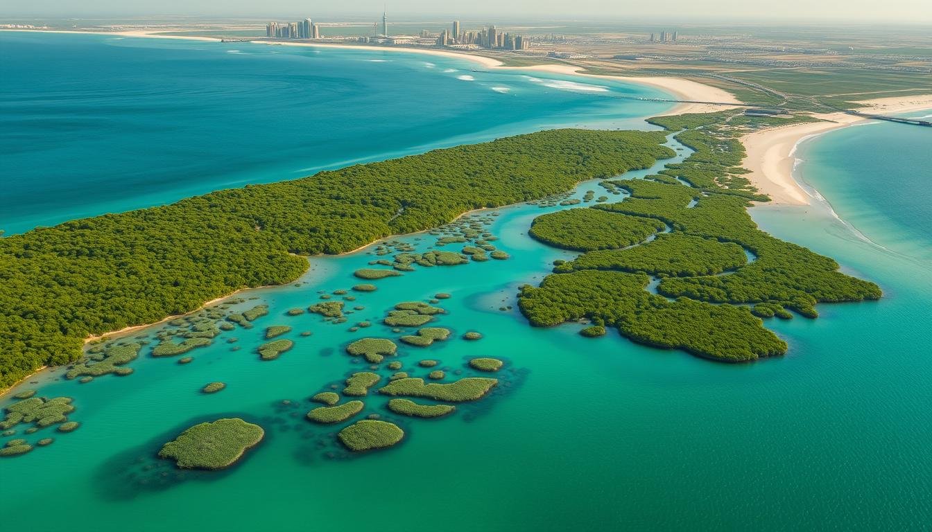 UAE mangrove distribution