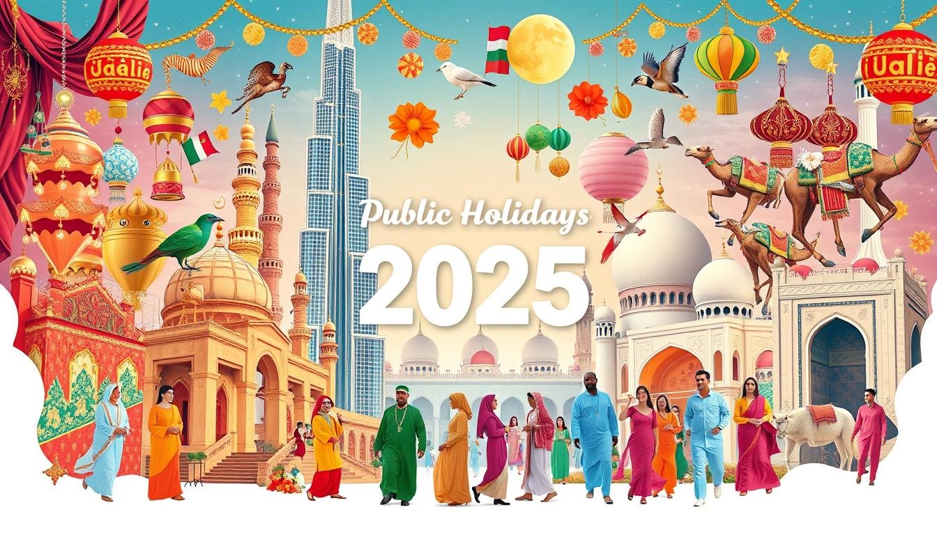 UAE holiday calendar for 2025