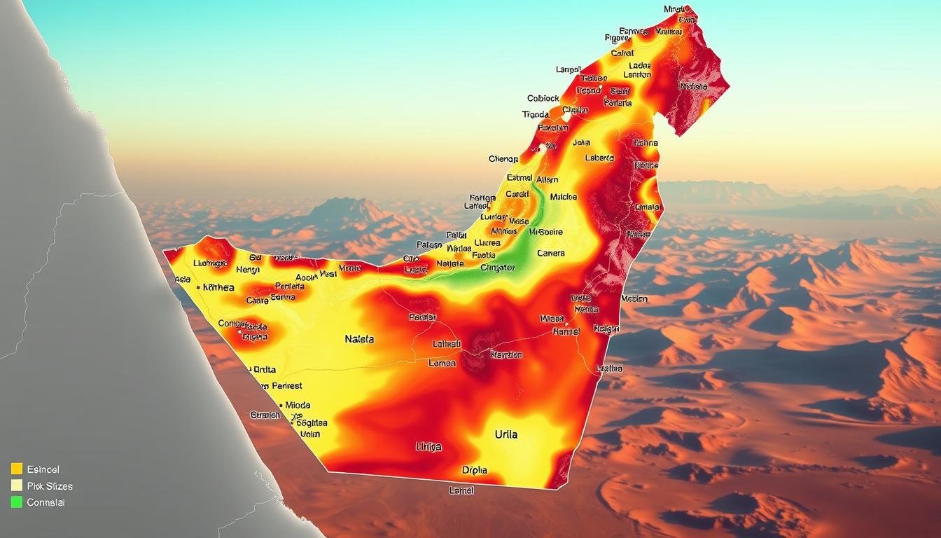 UAE seismic zones