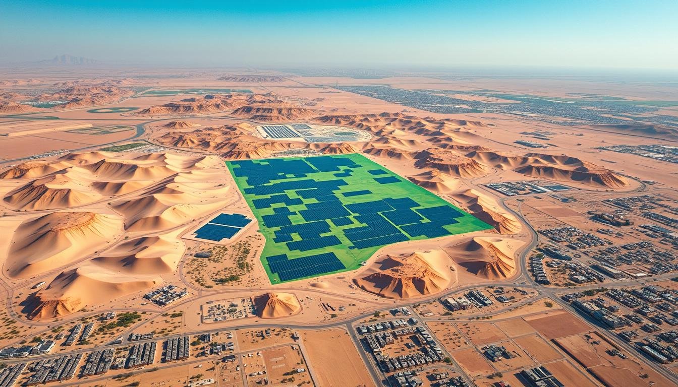 UAE solar resource mapping