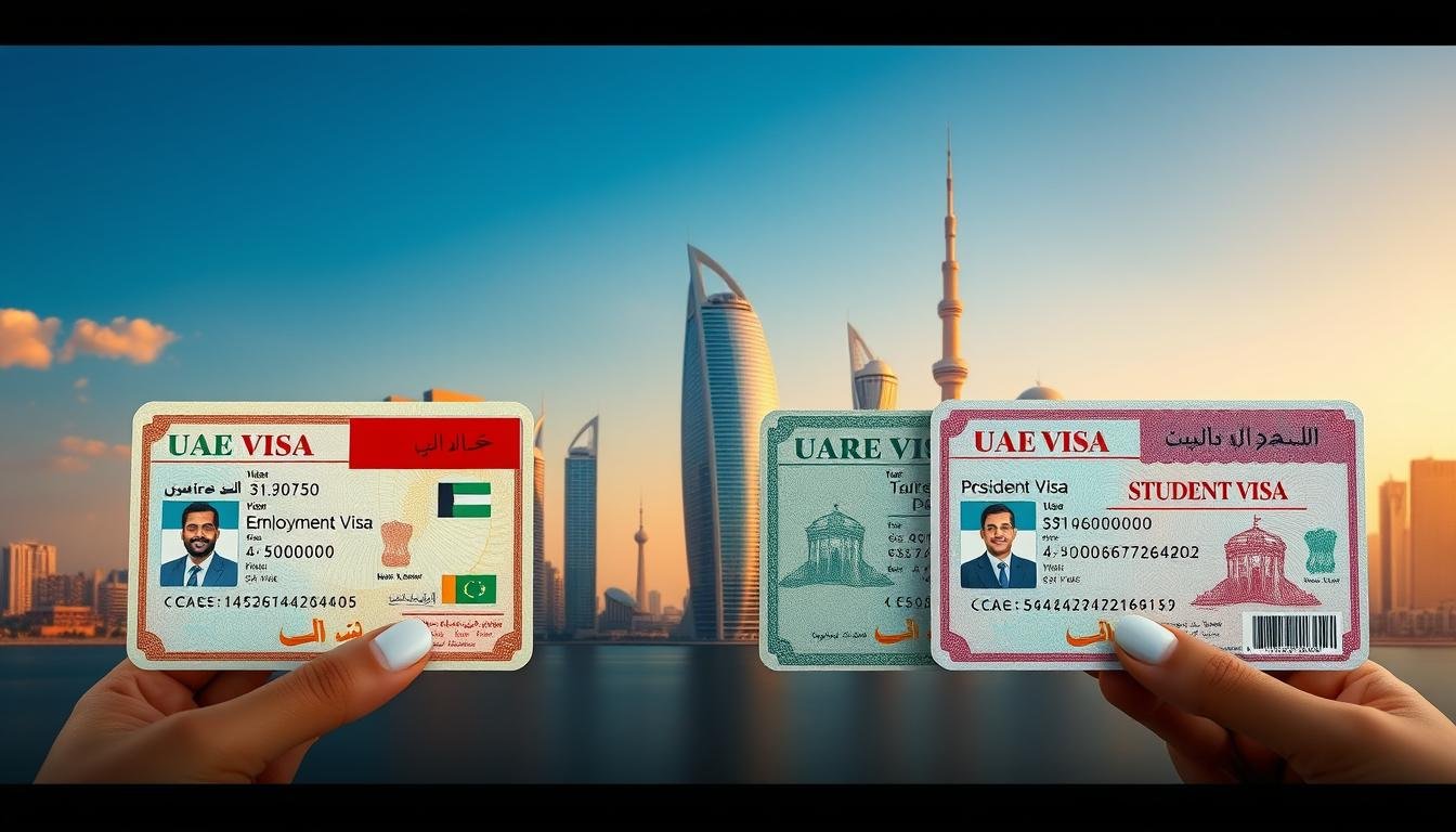 UAE visa types