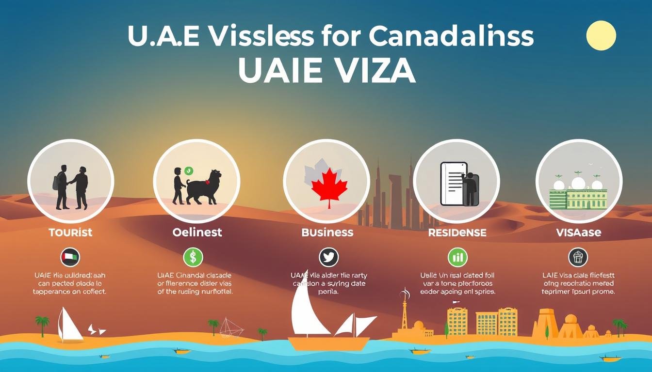 UAE visa types for Canadian nationals