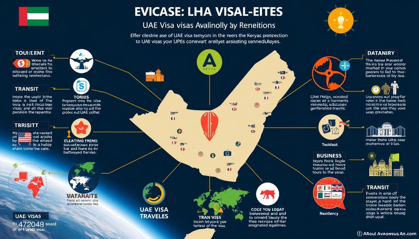 UAE visa types for Kenyan nationals