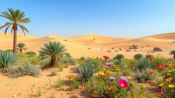 Vegetation in the UAE